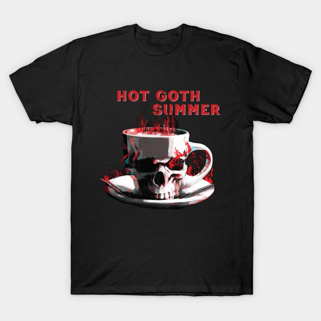 HOT GOTH SUMMER T-Shirt by Trendsdk